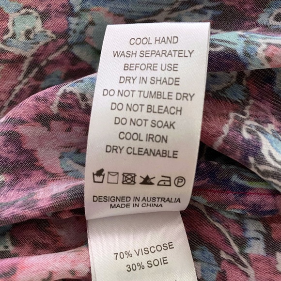 Seafolly Tapestry Long Line Casablanca Kaftan XL - Picture 14 of 15